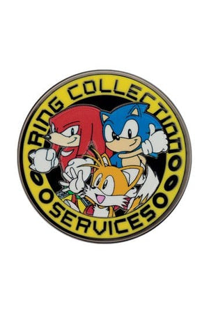 Sonic - Le badge hérisson Sonic, Tails, Knuckles Édition Limitée