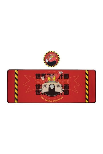 Sonic - The Hedgehog Desk Pad & Coaster Set Dr. Eggman
