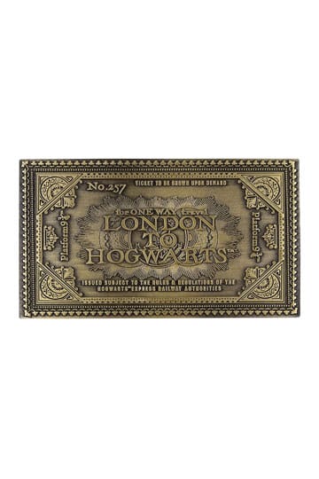Harry Potter Replica Hogwarts Train Ticket Limited Edition