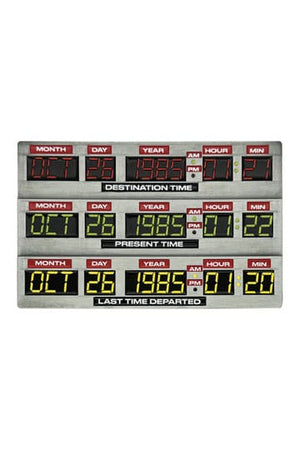 Back To The Future Ingot 40th Anniversary Time Circuits Limited Edition