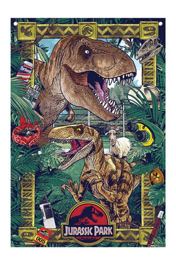 Jurassic Park Wall Banner 125 x 85 cm