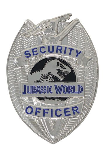 Distintivo di responsabile della sicurezza della replica Jurassic World Limited Edition