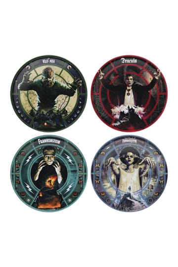 Universeller Monster-Untersetzer im 4er-Pack