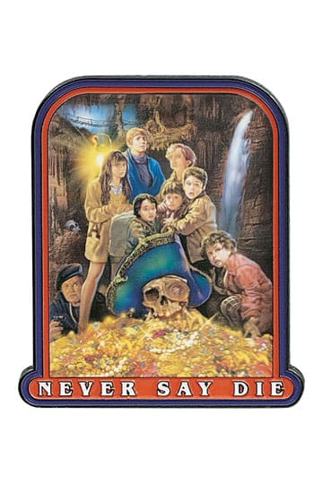 The Goonies Pin Insignia 40 aniversario Nunca digas morir