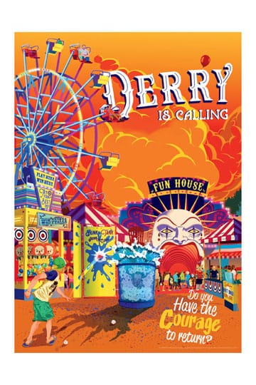 It Art Print Derry Limited Edition 42 x 30 cm