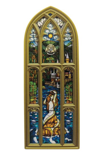 Harry Potter Placa de resina Sirena Vidriera