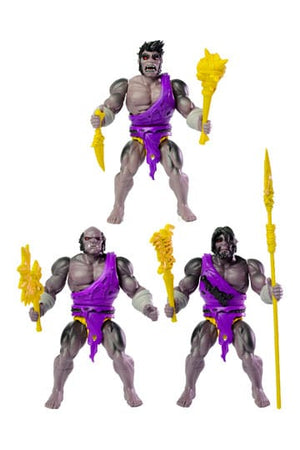 Legends of Dragonore Wave 2: Dragon Hunt Actionfigur 3er-Pack Brukteror Cave Men 14 cm