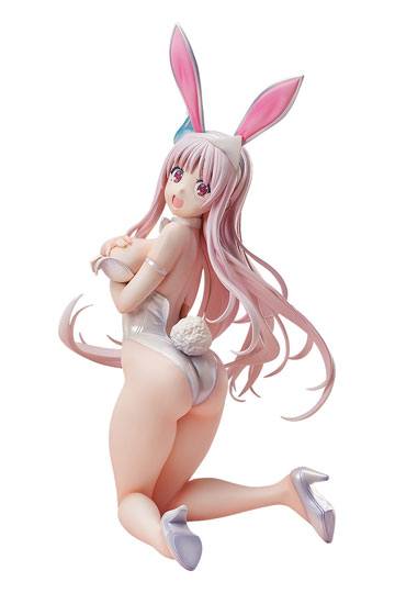 Yuuna y la estatua de PVC de aguas termales embrujadas 1/4 Yuuna Yunahana Bare Piern Bunny Ver. 34 cm