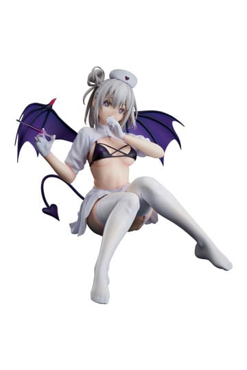 Azur Lane PVC Statue 1/4 Manchester: Midnight Devil in White 18 cm