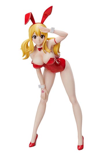 Fairy Tail PVC Statue 1/4 Lucy Heartfilia: Bare Leg Bunny Ver. 41 cm