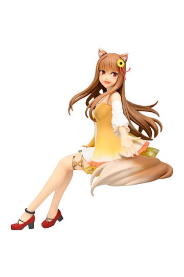 Spice and Wolf Noodle Stopper PVC Statue Holo Sunflower Dress Ver. 17 cm