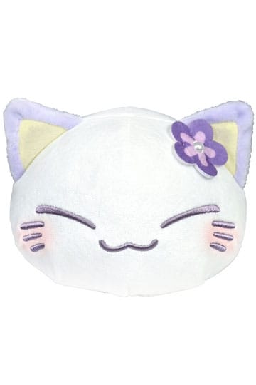 Nemuneko Cat Plush Figure Purple 18 cm