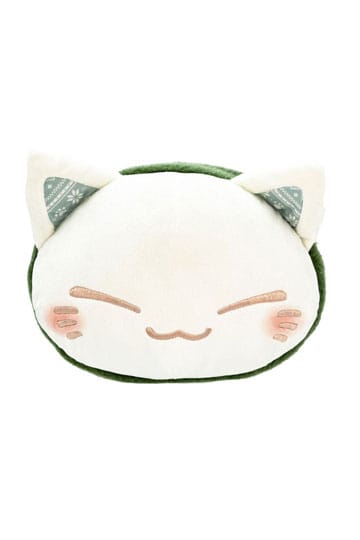 Nemuneko Cat Plush Figure Green Scarf Ver. 30 cm