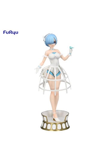 Re: Zero Exceed Creative PVC Statue Rem Cage Dress 22 cm