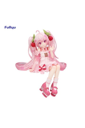 Hatsune Miku Noodle Stopper Pvc Statue Sakura Miku 2025 14 cm