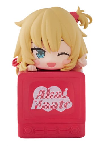 Hololive productie Hikkake PVC standbeeld Akai Haatato 10 cm