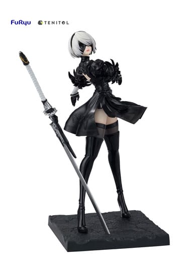 Nier: estatua PVC de tenitol de autómata 2B Ver1.1a 22 cm