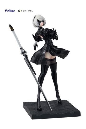 NieR:Automata Tenitol PVC Statue 2B Ver1.1a 22 cm