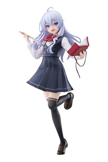 Wandering Witch: The Journey of Elaina Tenitol Høj PVC-statue Elaina skoleuniform Ver. 29 cm