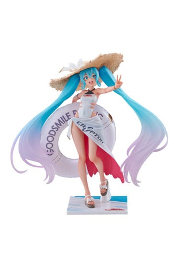 Estatua de PVC Hatsune Miku GT Project 1/7 Racing Miku 2024: Tropical Ver. 21cm