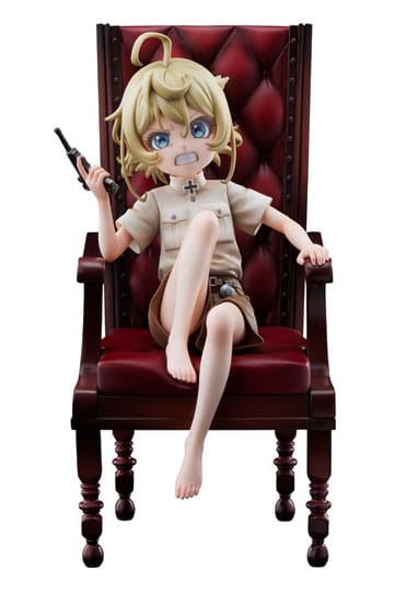 Saga de Tanya la estatua de PVC malvada 1/7 Tanya Degurechaff 19 cm