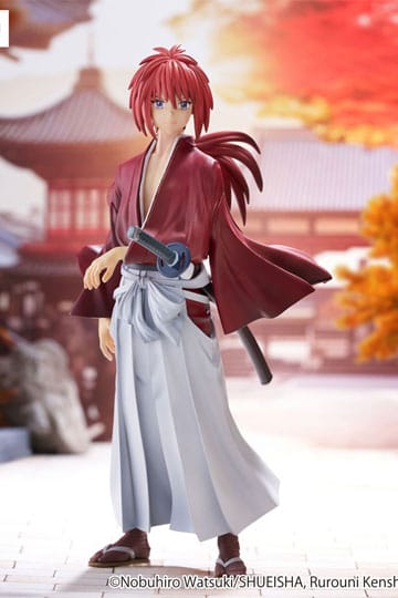 Rurouni Kenshin: Meiji Kenkaku Romantan Trio-try-it PVC Statue Kenshin Himura 19 cm