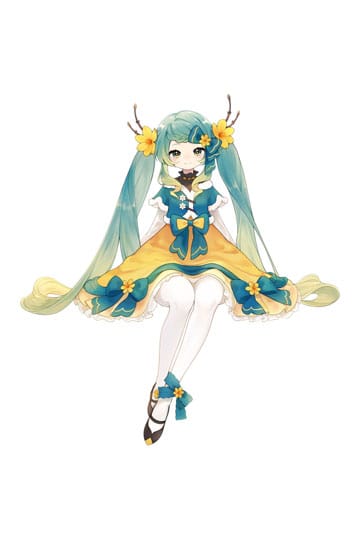 Hatsune Miku Čep za rezance PVC kip Hatsune Miku 2025 Kineska Nova godina ver. 14 cm