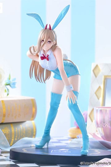 Chainsaw Man BiCute Bunnies PVC Statue Power Light Blue Boja Ver. 30 cm