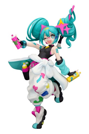 Hatsune Miku Trio-Try-iT PVC statua Miku Paint Girl 19 cm
