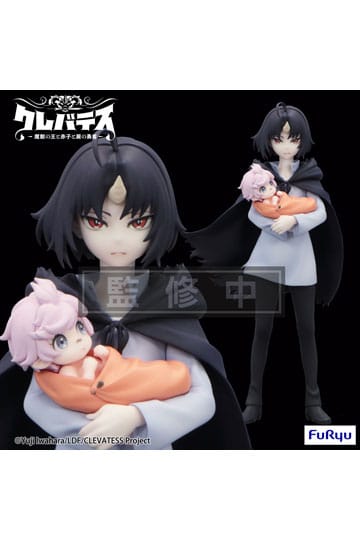 Clevatess Trio-Try-iT PVC Statue Clen & Luna 17 cm