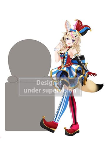 Hololive Production Hikkake PVC Statue Omaru Polka 10 cm