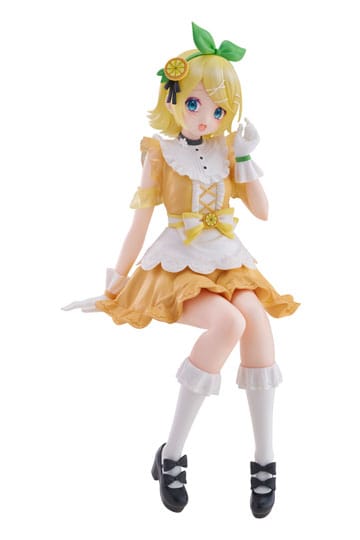 Character Vocal Series 02: Kagamine Rin/Len Nudelstoppare PVC-staty Kagamine Rin Citrus Ver. 14 cm