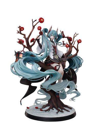 Estatua de PVC vocaloide 1/7 Hatsune Miku 2022 Chino Año Nuevo Ver. 30 cm