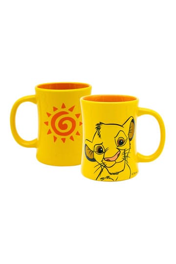 Disney Lejonkungen 3D Reliefmugg Simba 360 ml