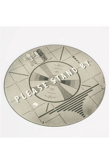 Fallout Slip Mat Please Stand by Record 30 x 30 cm