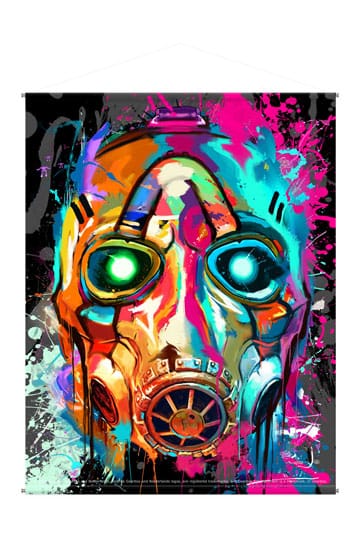 Borderlands Poster Canvas Mask Pop Art