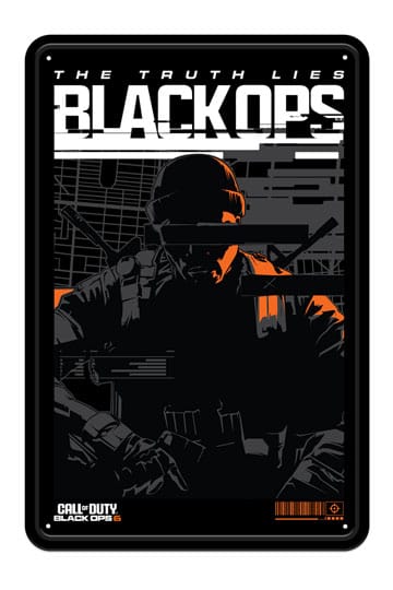 Call of Duty: Black Ops 6 Metal Sign Black Ops 6 20 x 30 cm