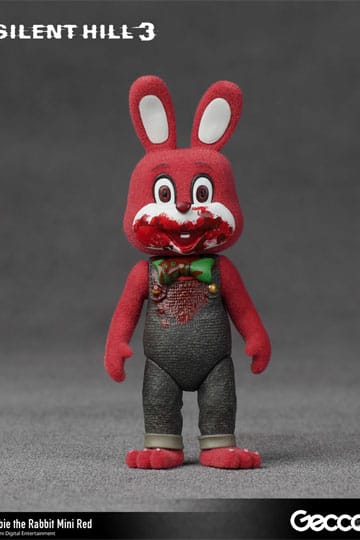 Silent Hill 3 Mini Aksiyon Figürü Robbie Tavşan Mini Kırmızı Sürüm 10 Cm