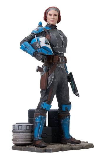 Star Wars La estatua de los hitos mandalorianos 1/6 Bo Katan 30 cm