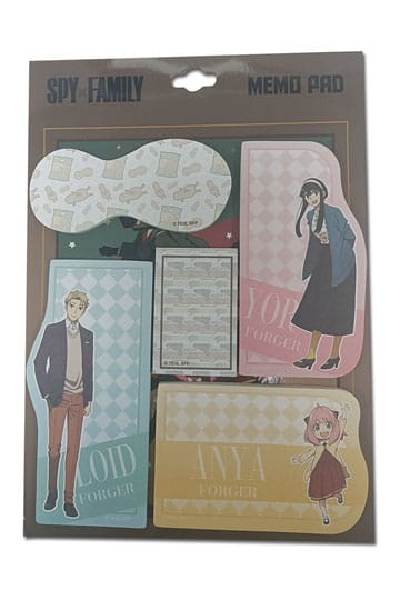 Spy x Family Memo Pad set Forger Family #B