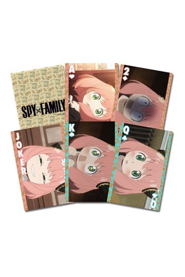 Spy x Family Playing Cards Anya Facial Expressions