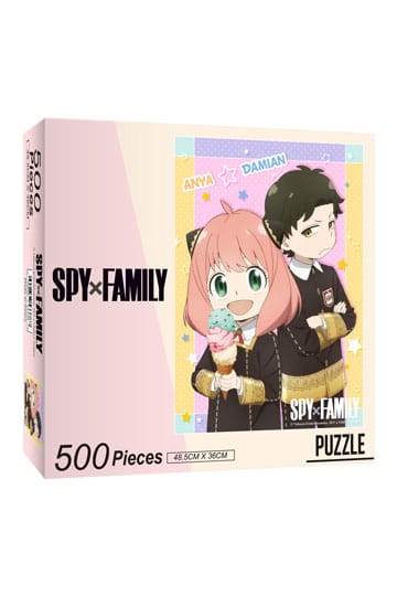 Spy x Family Puzzle Anya & Damian (500 pièces)