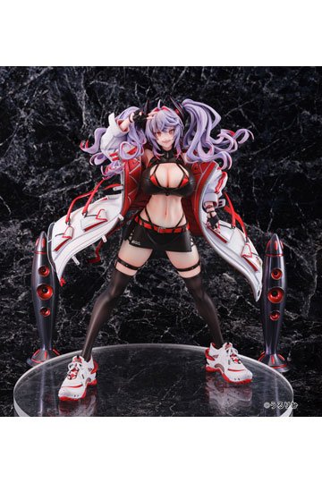 Erotic Gears PVC Statue 1/6 Girl Rouge Illustration by Ulrich 30 cm