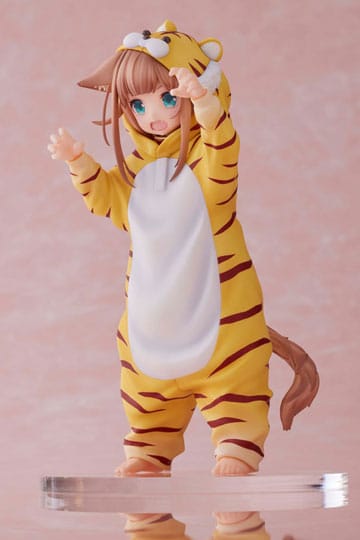 Min kat er en Kawaii Girl Statue Palette Dress-Up Collection: Tora Kinako 15 cm