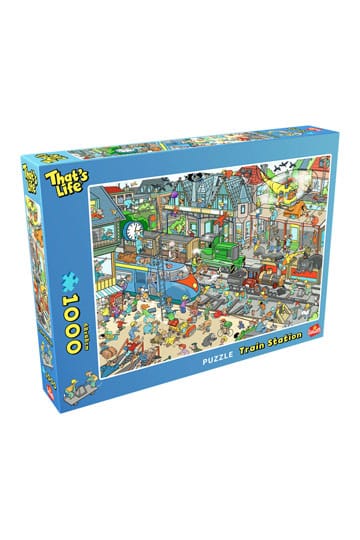 C'est la gare de la vie de puzzle de la vie BIX Box (1000 pièces)