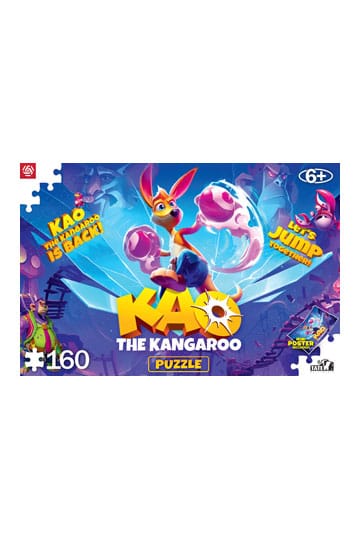 Kao The Kangaroo Kids Puzzle Kao is back (160 pieces)