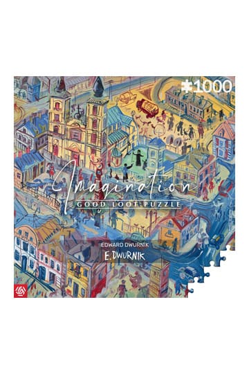 Edward Dwurnik Imagination Puzzle Radzymin (1000 pieces)