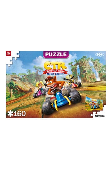 Crash Bandicoot Kids Puzzle Team Racing Nitro-gorivo (160 komada)