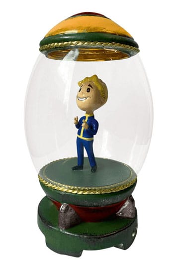 Fallout Blown Glass Adornment Series Statue Nuke Vault Boy 17 cm