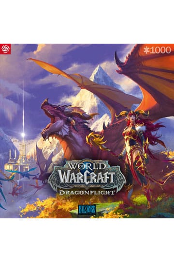 World of Warcraft Gaming Puzzle Dragonflight Alexstrasza (1000 Stück)